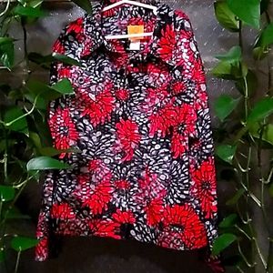 Ruby Rd Wet Petite Shirt Jacket